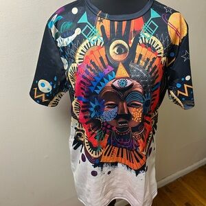 Colorful Graphic T-Shirt